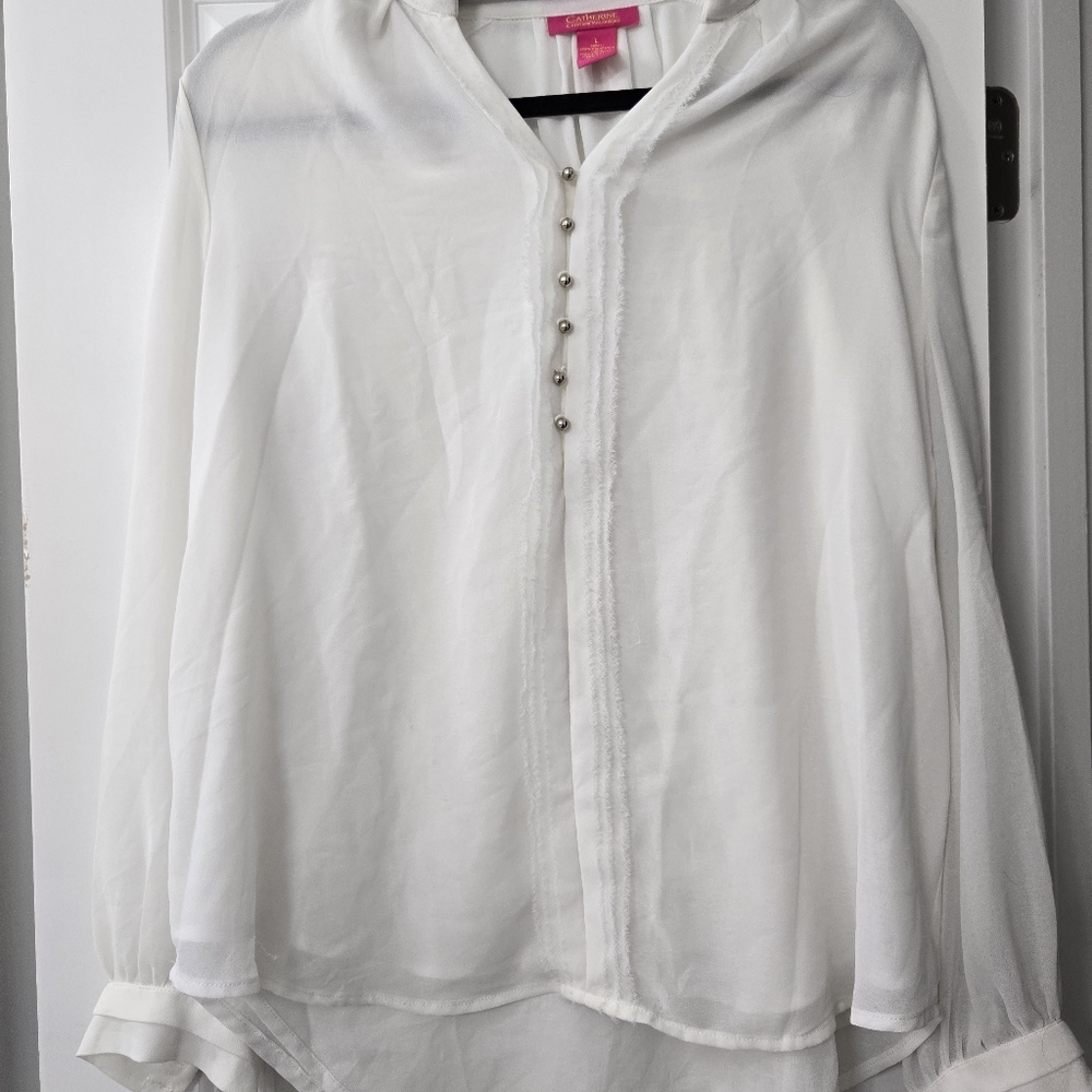 Dainty White Blouse